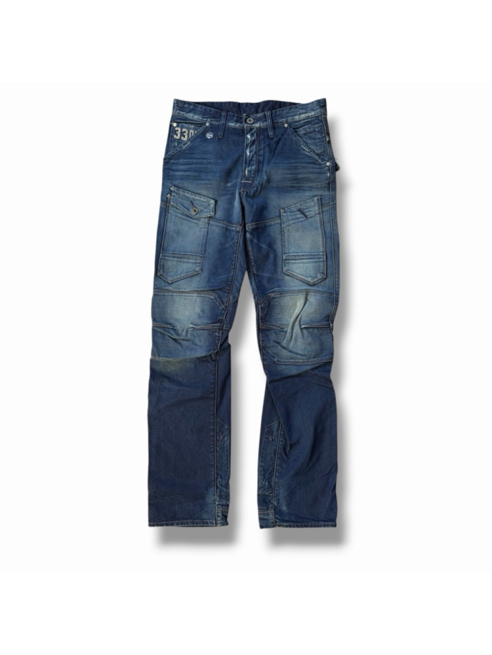 G-Star RAW Jeans Men 31x32 (32x33) Denim General 5620 Tapered Button Fly Utility